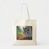 Tote Bag Cute Chinchilla (Devant)