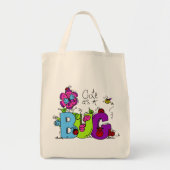 Tote Bag Cute comme un bug (Devant)