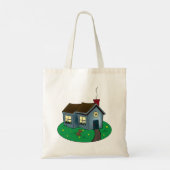 Tote Bag Cute Cottage Home (Dos)