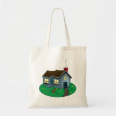 Tote Bag Cute Cottage Home (Devant)
