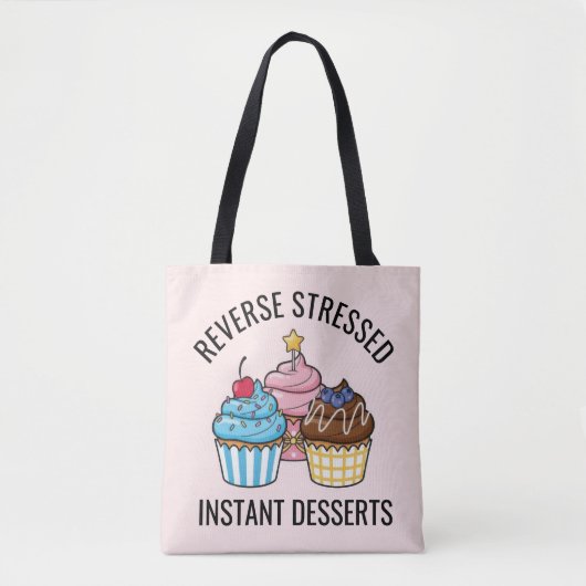Tote Bag Cute Cupcake (Devant)