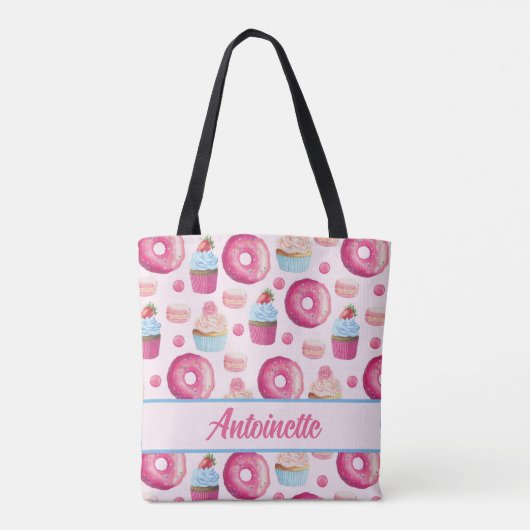 Tote Bag Cute Cupcake (Dos)