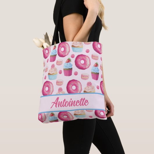 Tote Bag Cute Cupcake (De près)