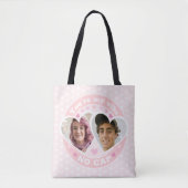 Tote Bag Cute Custom Valentines Photo (Devant)
