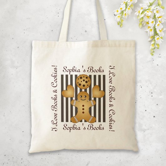 Tote Bag Cute Cute Gingerbread Homme Cookie