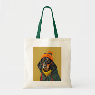 Tote Bag Cute Dachshund