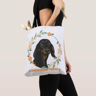 Tote Bag Cute Dachshund - Dachshund Mama