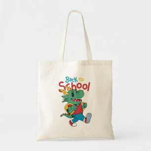 Tote Bag Cute Dragon Retour à l'art scolaire