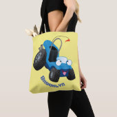 Tote Bag Cute dune buggy off road vehicle cartoon (De près)