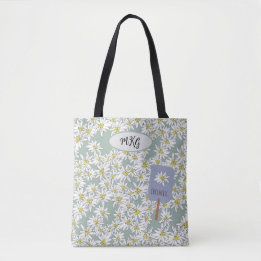 Tote Bag Cute Edelweiss Son de la musique Alpes Botanique