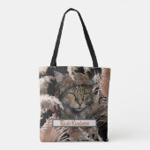 Tote Bag Cute Elegant Boho Think Kindness Chat (Dos)