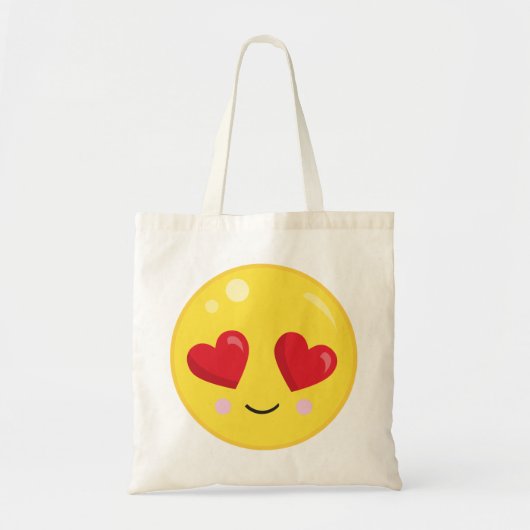 Tote Bag Cute Emoji (Devant)