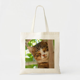 Tote Bag Cute Escalade de chat un arbre