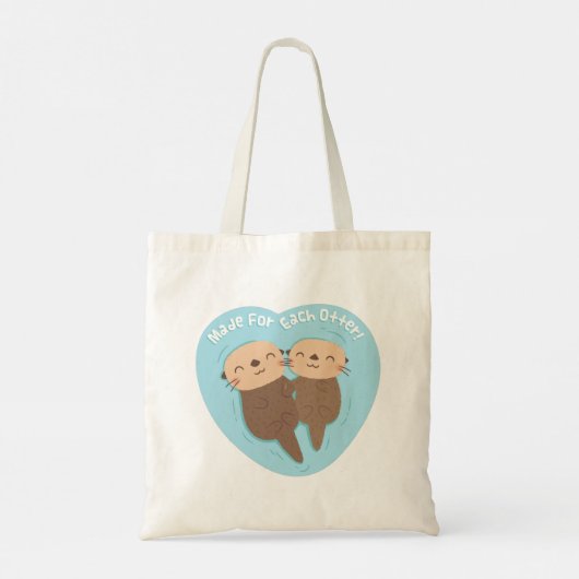 Tote Bag Cute Fabriqué Pour Chaque Pun D'Amour Du Coeur De (Dos)