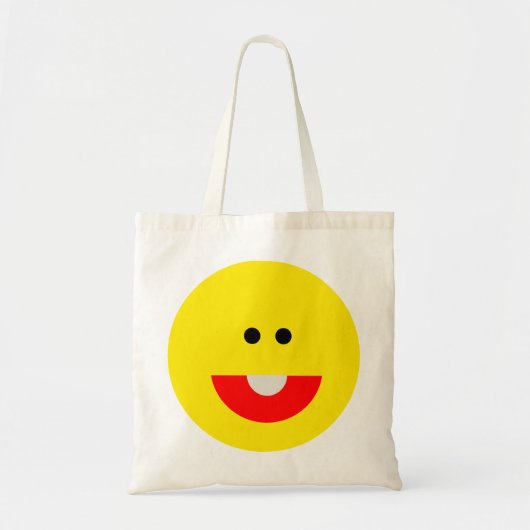 Tote Bag Cute Face Fourre-tout (Devant)