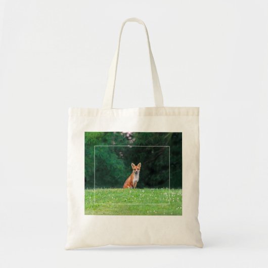 Tote Bag Cute Fox (Devant)