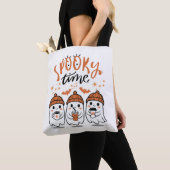 Tote Bag Cute Ghosts  Halloween Spooky Time (De près)