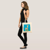 Tote Bag Cute Giraffe Munching Thunder_Cove (Devant (modèle))
