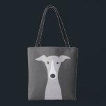 Tote Bag Cute Greyhound, Greyhound italien ou Chien Whippet<br><div class="desc">sac fourre-tout Amoureux des chiens, idéal pour faire du shopping à l'épicerie ou pour les animaux de compagnie. Ce mignon sac réutilisable pour chien fait un cadeau parfait pour quiconque aime un Greyhound, un Greyhound italien ou un Whippet. Visitez le Doodle World de Jenn pour plus de dessins animés et...</div>