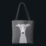 Tote Bag Cute Greyhound, Greyhound italien ou Chien Whippet<br><div class="desc">sac fourre-tout Amoureux des chiens, idéal pour faire du shopping à l'épicerie ou pour les animaux de compagnie. Ce mignon sac réutilisable pour chien fait un cadeau parfait pour quiconque aime un Greyhound, un Greyhound italien ou un Whippet. Visitez le Doodle World de Jenn pour plus de dessins animés et...</div>
