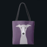 Tote Bag Cute Greyhound, Greyhound italien ou Chien Whippet<br><div class="desc">sac fourre-tout Amoureux des chiens, idéal pour faire du shopping à l'épicerie ou pour les animaux de compagnie. Ce mignon sac réutilisable pour chien fait un cadeau parfait pour quiconque aime un Greyhound, un Greyhound italien ou un Whippet. Visitez le Doodle World de Jenn pour plus de dessins animés et...</div>