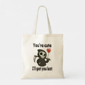 Tote Bag Cute Grim Reaper avec coeur romantique (Dos)