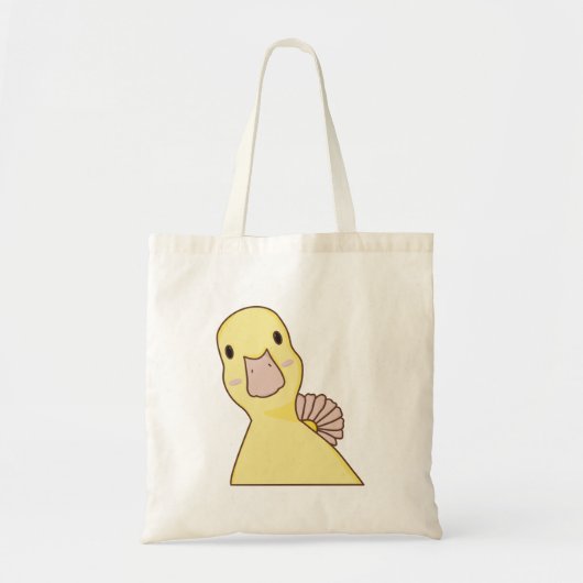 Tote Bag Cute Innocent face canard (Devant)