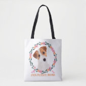 Tote Bag Cute Jack Russell Terrier - Jack Russell Mama (Devant)