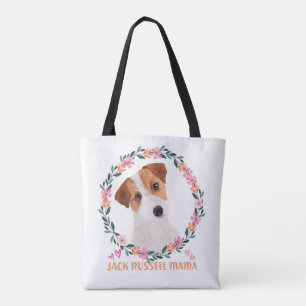 Tote Bag Cute Jack Russell Terrier - Jack Russell Mama
