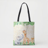 Tote Bag Cute Jungle (Devant)