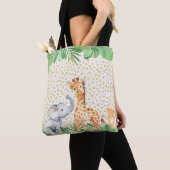 Tote Bag Cute Jungle (De près)