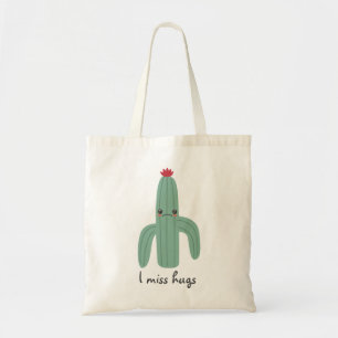Tote Bag Cute Kawaii Cactus manque de seringues