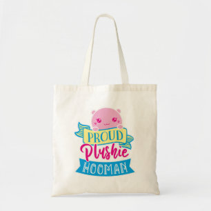 Tote Bag Cute Kawaii Drôle Citation Fière Plushie Hooman