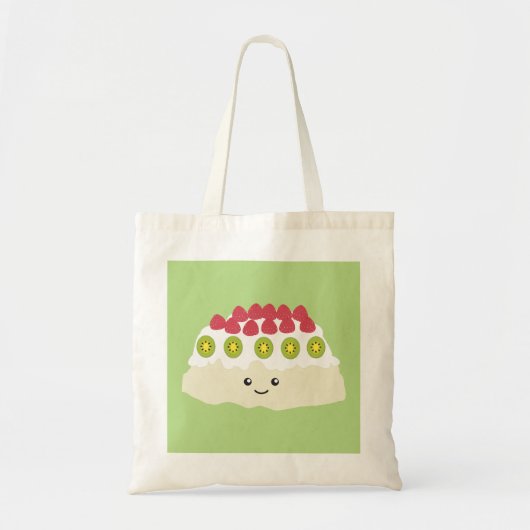 Tote Bag Cute Kawaii Pavlova (Devant)