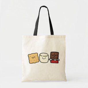Tote Bag Cute Kawaii Smore Pals