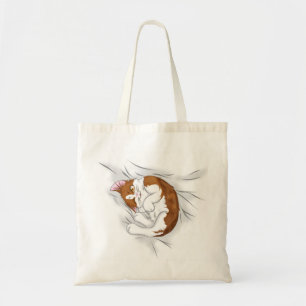 Tote Bag Cute Kitten