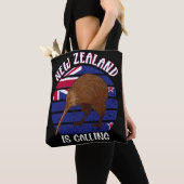 Tote Bag Cute Kiwi Bird New Zealand Travel (De près)