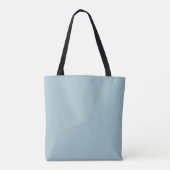 Tote Bag Cute licorne blanche avec un papillon (Dos)