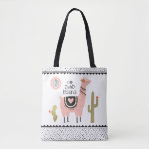 Tote Bag Cute Llama