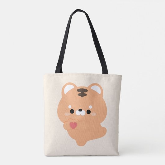 Tote Bag Cute Love Tiger (Dos)