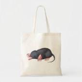 Tote Bag Cute mole character (Devant)