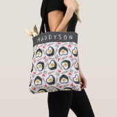Tote Bag Cute Motif de Sushi Cartoon (De près)