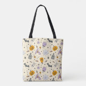 Tote Bag Cute Motif Halloween (Dos)
