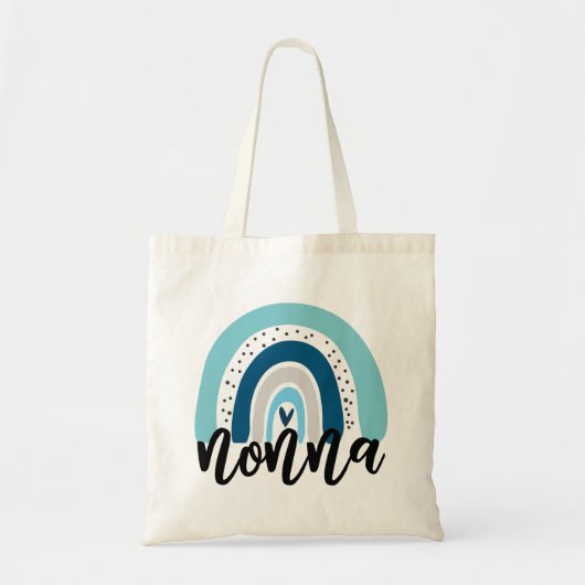 Tote Bag Cute Nonna Rainbow (Devant)
