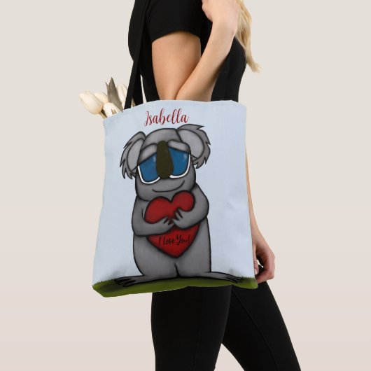 Tote Bag Cute Ours Koala (De près)