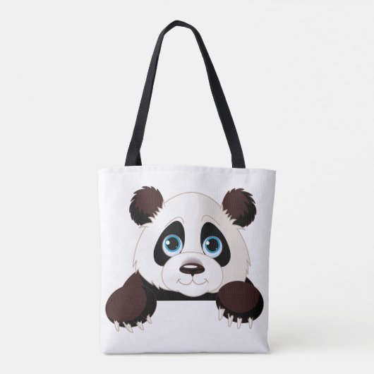Tote Bag Cute ours Panda (Dos)