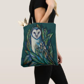 Tote Bag Cute Owl (De près)