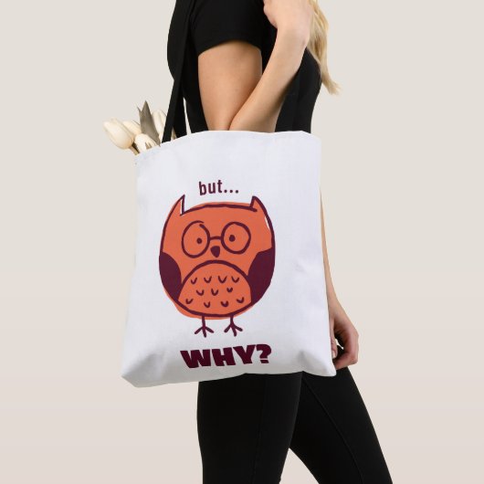 Tote Bag Cute Owl (De près)