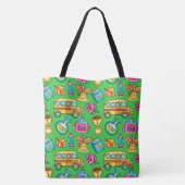 Tote Bag Cute Owl Teacher Fourre-tout - Revenez ! (Dos)