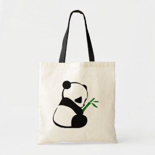 Tote Bag Cute Panda bambou